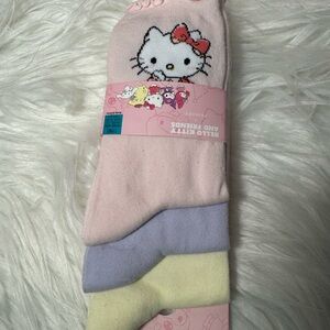 Hello Kitty Primark Pink and Purple Ankle Socks